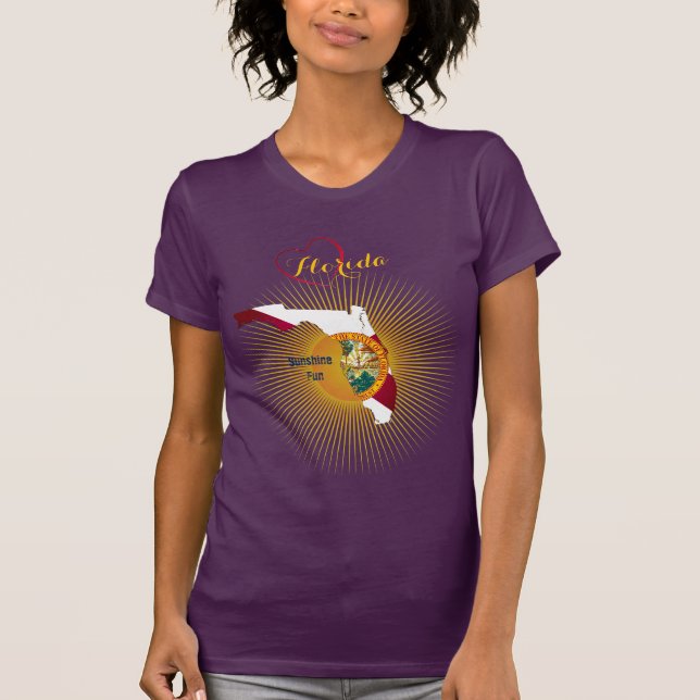 Camiseta Chegando a Sunshine Florida (Frente)