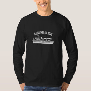 Camiseta Chegando Em Ponto Quente Capitão Lago Sailor Pesca