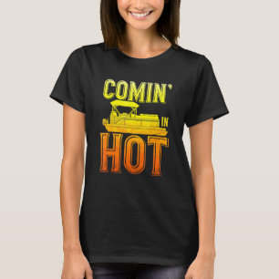Camiseta Chegando em Ponto Quente Capitão Queen Pontoon Bo