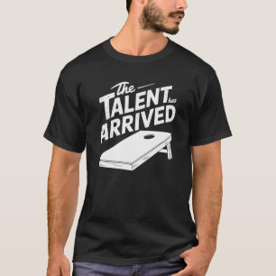 Camiseta Chegou O Talento - Cornhole Champion