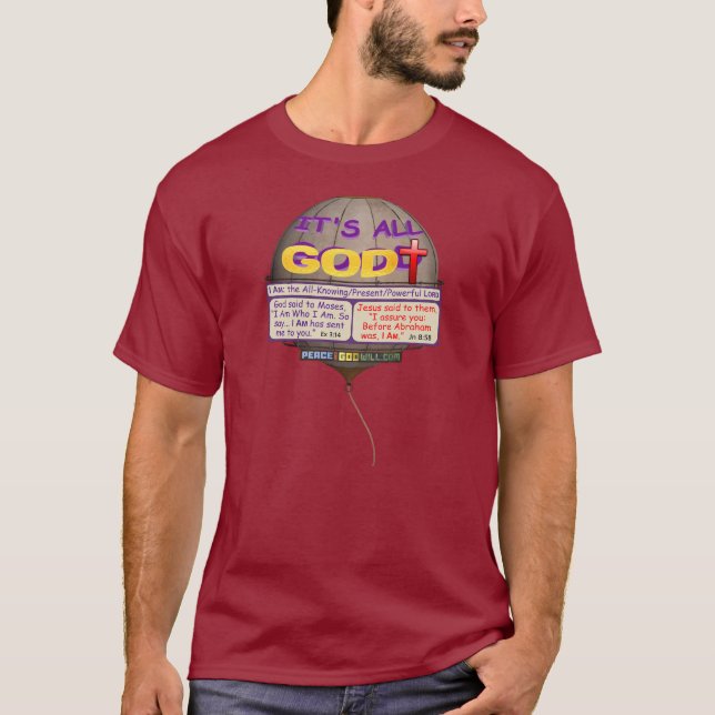 Camiseta Chegue a sua fé para que todos vejam! (com URL da  (Frente)