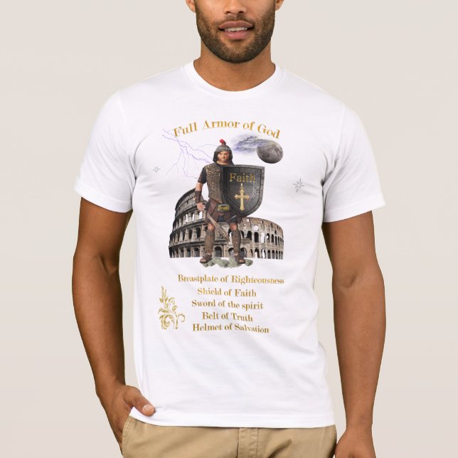 Camiseta Cheio Armor de DEUS (Frente)