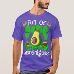 Camiseta Cheio Avocado Sobre Shenanigans Avocado Rua