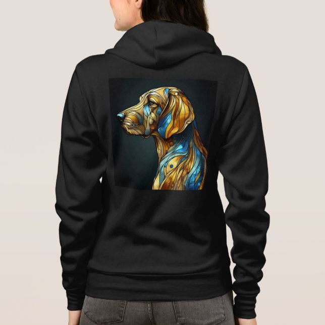 Camiseta Cheio Bella+Canvas-Zip Sweatshirts com trabalho de (Verso)
