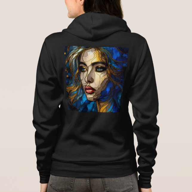 Camiseta Cheio Bella+Canvas-Zip Sweatshirts com trabalho de (Verso)