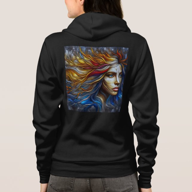 Camiseta Cheio Bella+Canvas-Zip Sweatshirts com trabalho de (Verso)