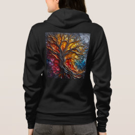 Camiseta Cheio Bella+Canvas-Zip Sweatshirts com trabalho de
