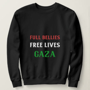 Camiseta Cheio Bellies Livra Vidas Gaza Fome
