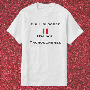 Camiseta Cheio Bonito E Engraçado Inundado Italiano Projaz
