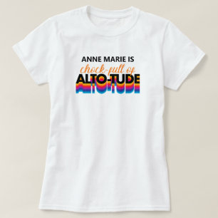 Camiseta Cheio Chock Preto do Alto Tude