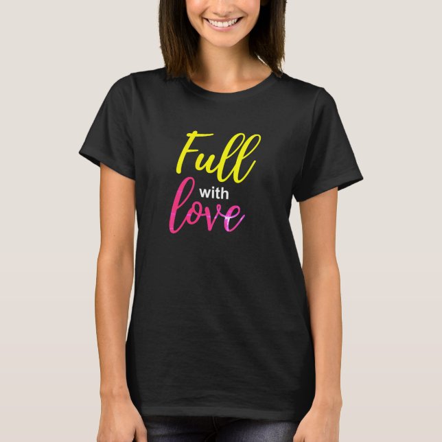 Camiseta Cheio com amor (Frente)