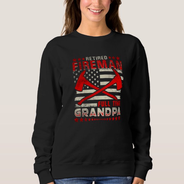 Camiseta Cheio de Bombeiros Aposentado, Avô 2 (Frente)