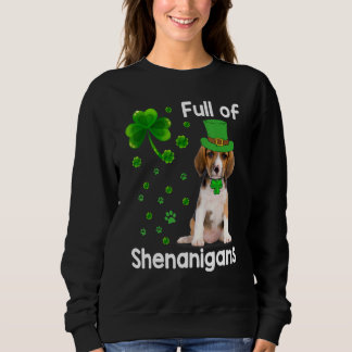 Camiseta Cheio De Cachorro De Shenanigans Leprechaun Rua Pa
