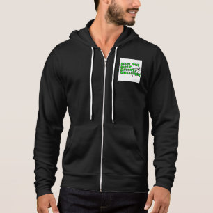 Camiseta Cheio de Halloween Masculina-Zip Hoodie