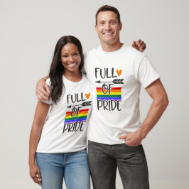 Camiseta Cheio De Orgulho