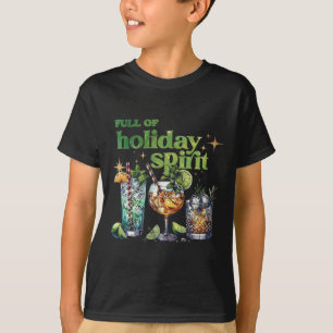 Camiseta Cheio De Vinho De Espírito Feriado Cai Furioso No