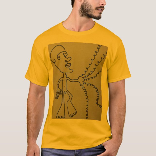 Camiseta Cheio do homem da banana (Frente)
