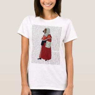 Camiseta Cheio do Juiz do Hound Basset