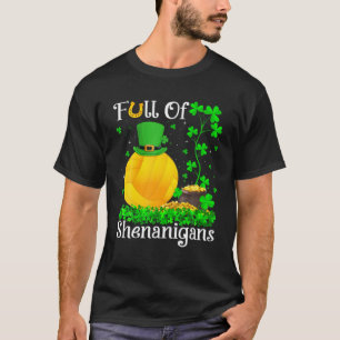 Camiseta Cheio Engraçado Da Rua De Voleibol De Praia Shenan