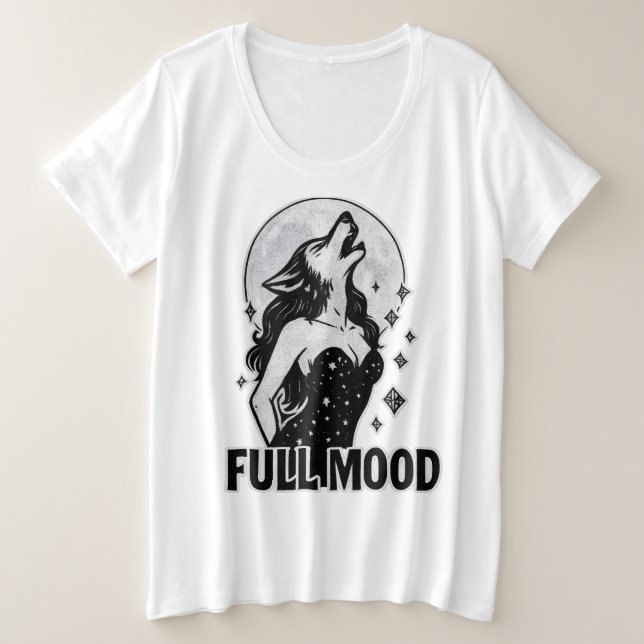 Camiseta Cheio Mood (Frente do Design)