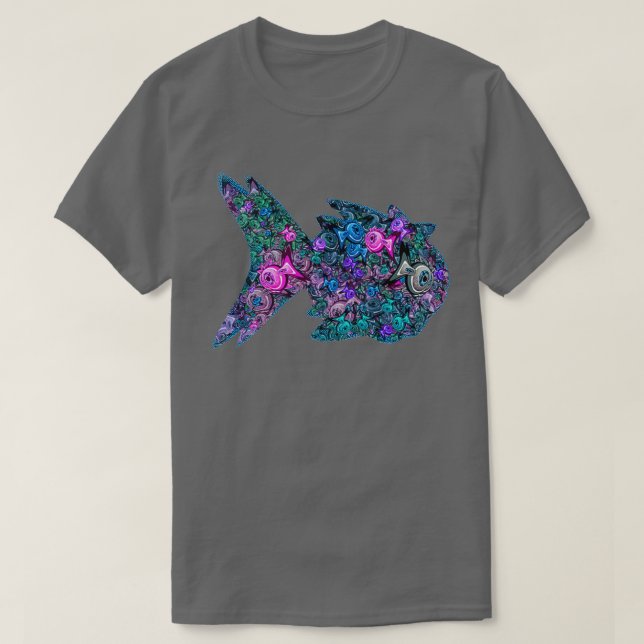 Camiseta Cheio O Peixe (Frente do Design)