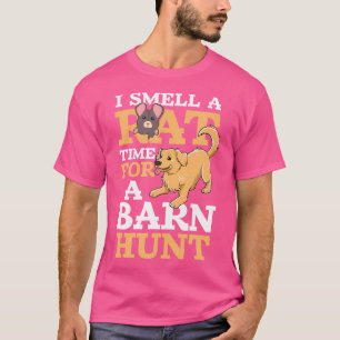 Camiseta Cheira A Caçada Do Barn De Rato