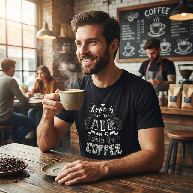 Camiseta Cheira A Café (Criador carregado)