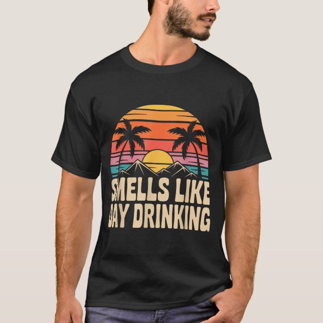 Camiseta Cheira como Beber de Dia _7 (Frente)