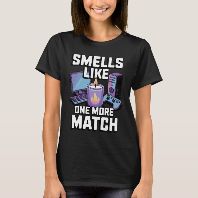 Camiseta Cheira como mais uma partida Presente Vela para Jo (Frente)
