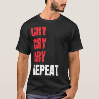 Camiseta Cheirar Chorar Repetir Parte do Aniversário de cri