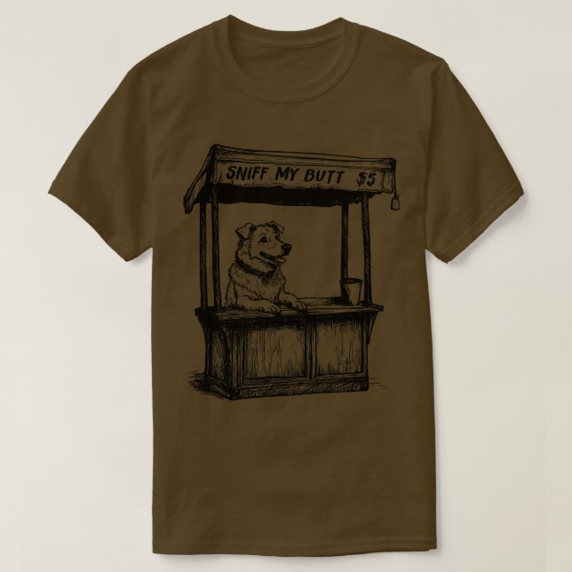 Camiseta Cheirar Meu Bumbum (Frente do Design)