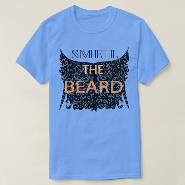 Camiseta Cheire a saia clássica da barba (Frente do Design)