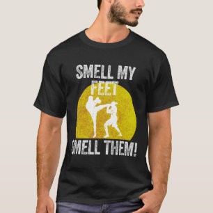 Camiseta Cheire Meu Pé Cheirando A Artista Marcial Taekwond
