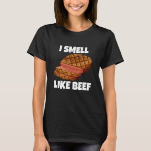 Camiseta Cheiro Como Carne De Bovino