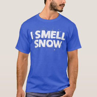 Camiseta Cheiro De Natal Engraçado Para A Neve