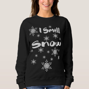 Camiseta Cheiro Flocos de neve bonitinhos de neve Engraçado