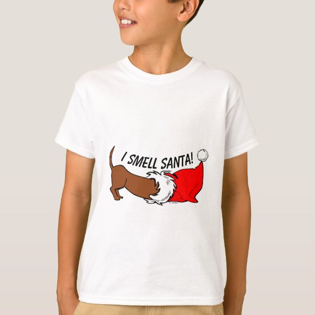 Camiseta Cheiro Papais noeis! Cartoon Natal (Frente)