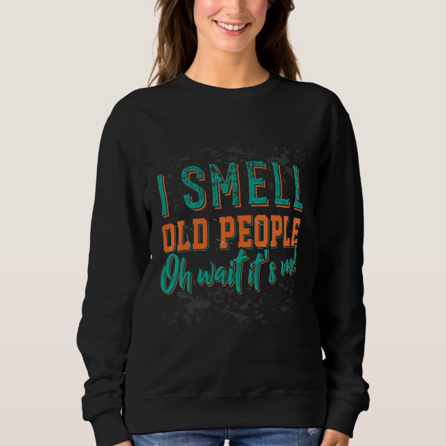 Camiseta Cheiro Pessoas Velhas. É A Minha Reforma. (Frente)