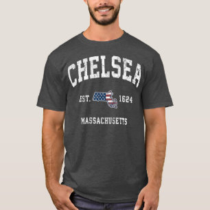Camiseta Chelsea Massachusetts MÃE Vintage - Bandeira ameri