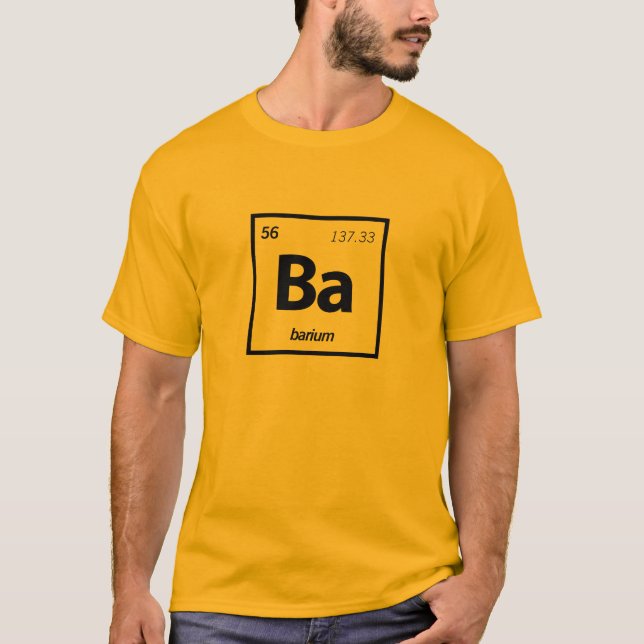 Camiseta Chemical Barium (Frente)