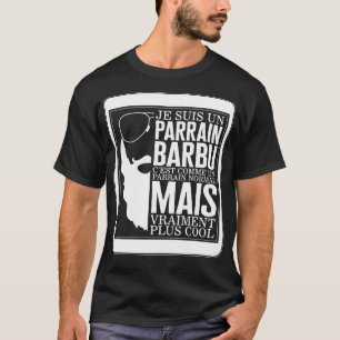 Camiseta Chemise de parrain, je suis un parrain barbu