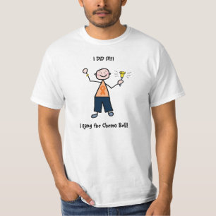 Camiseta Chemo Bell - homem ou menino da leucemia