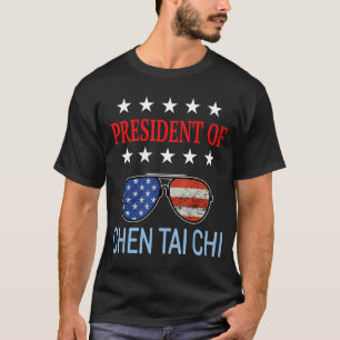 Camiseta Chen Tai Chi Curando Sinalizador Terapêutico Ameri