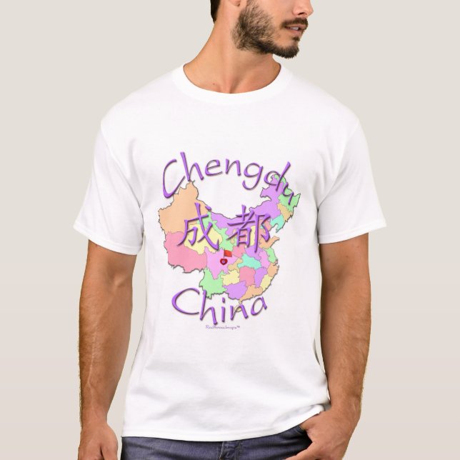 Camiseta Chengdu China (Frente)