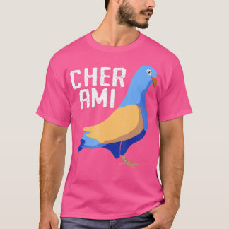 Camiseta Cher Ami World War Hero Carrier Pigeon