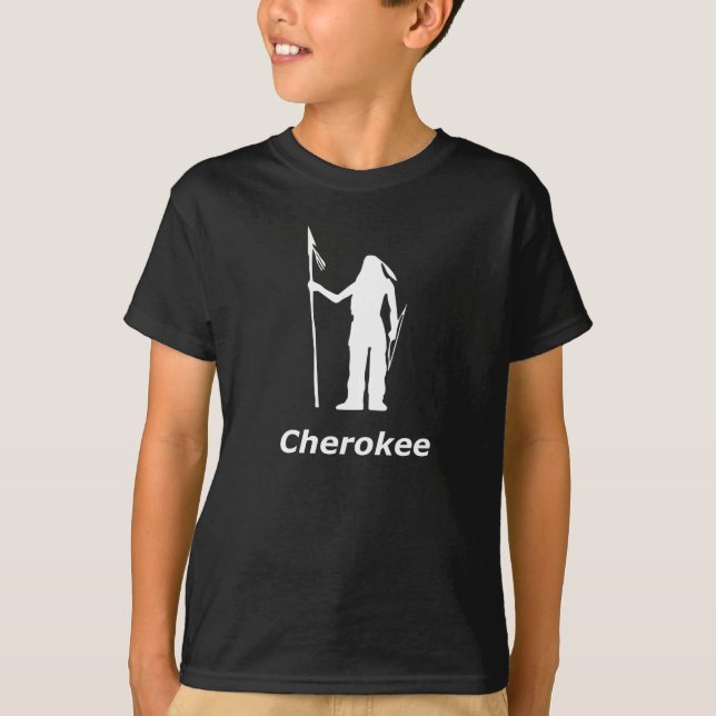 Camiseta Cherokee indiano (Frente)