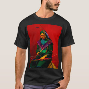 Camiseta Cherokee Native American Pop Art