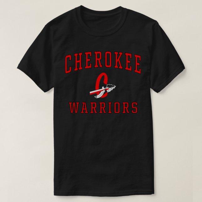 Camiseta Cherokee Segundo grau Warriors Premium (Frente do Design)