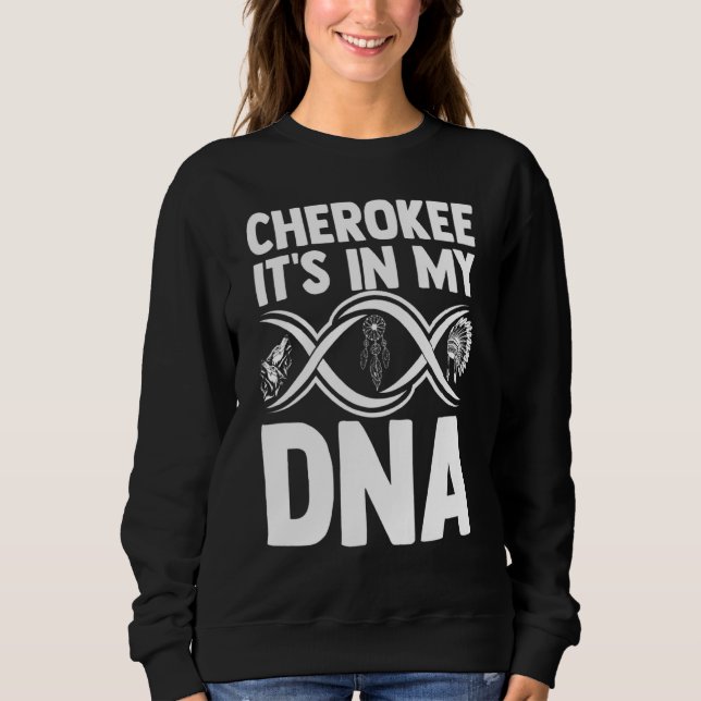 Camiseta Cherokeedna Native American Indígenas Head (Frente)