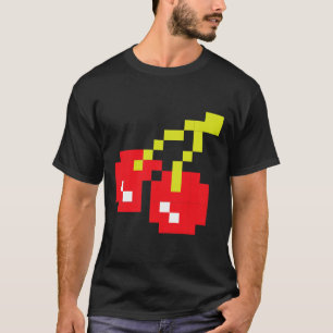 Camiseta Cherries 80s Vídeo Game Halloween Figurume Easy Gr